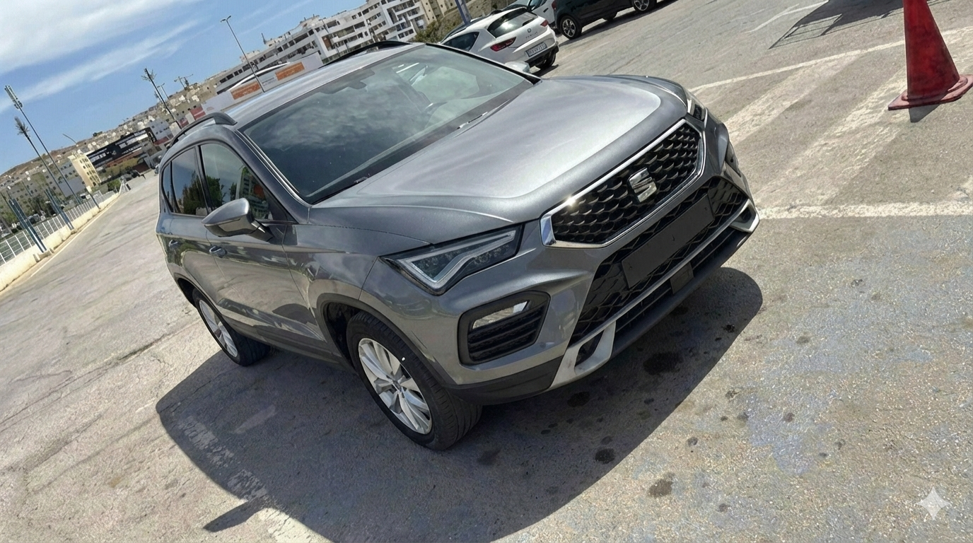 Seat Ateca, SUV automatique de CasaRide, vue de profil